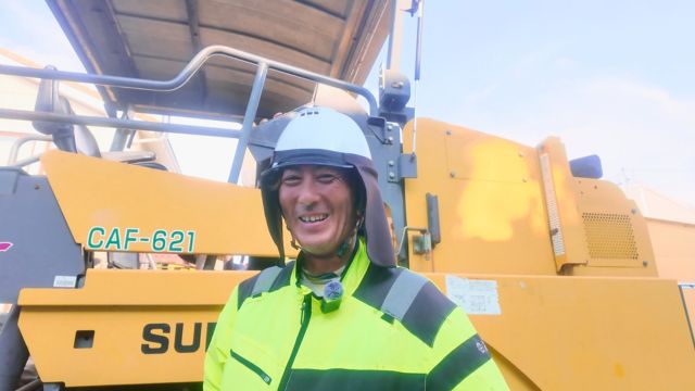故郷の復興を最前線で支える頼もしい重機オペレーター